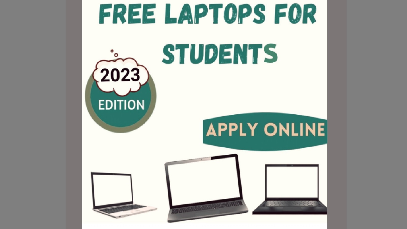 Students Laptop Scheme 2023